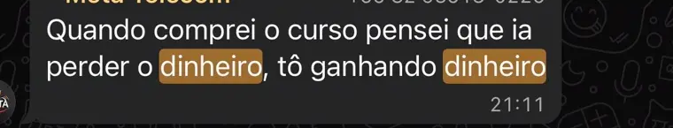 Depoimento: pensei que ia perder dinheiro, tô ganhando dinheiro